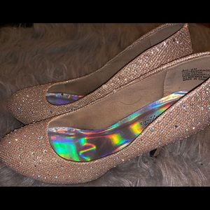 Glitter Pumps